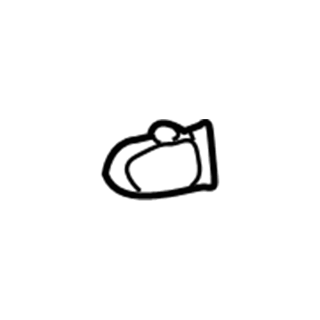 Lexus 69297-50020-A0 Bezel, Door Inside Handle, NO.2 RH