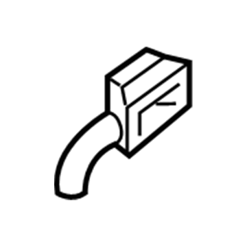 GM 11549198 Weatherstrip Pillar Trim Retainer