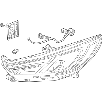 GM 84876203 HEADLAMP ASM-FRT