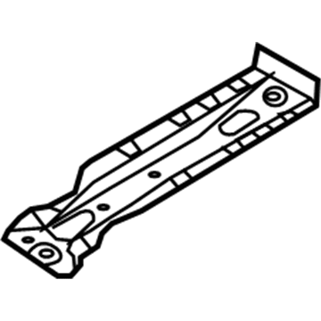 Hyundai 65536-G2000 Member-Rear Floor Lower, Rear