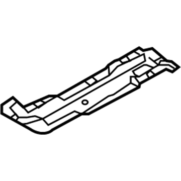 Hyundai 65534-G2000 Member-Rear Floor Lower, Front