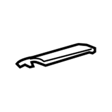 Lexus 58831-48010-E1 Garnish, Console Upper Panel, Front