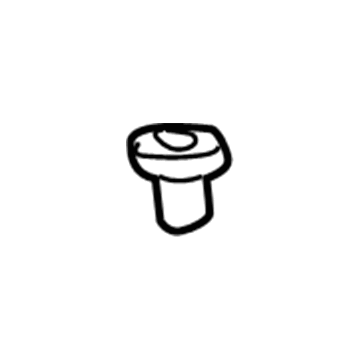 Honda 90305-SX0-000 Nut, Special (6MM)