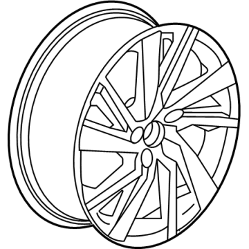 GM 84348836 Wheel, Alloy
