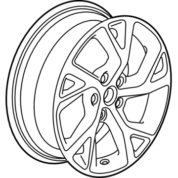 GM 84610560 Wheel, Alloy