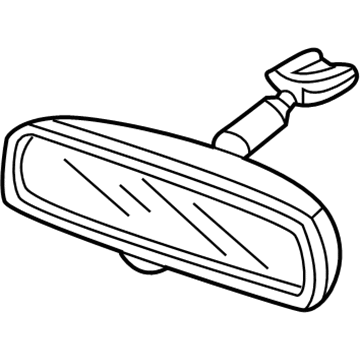 Acura 76400-SEA-305 Mirror Assembly, Rearview (Day/Night)