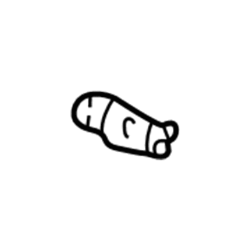 GM 16640343 Latch Retainer