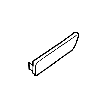 Nissan 80932-1EA0A Cap-Door Grip, RH
