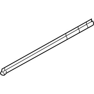 Nissan 80834-6GP0A SEAL ASSY-FRONT DOOR INSIDE RH