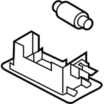 Kia 0K01F51440 Lamp Cargo Room