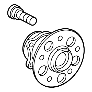 Toyota 42410-47030 Hub & Bearing Assembly