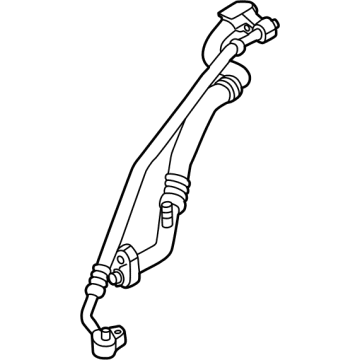 BMW 64-50-9-474-791 REFRIGERANT LINE, DUAL LINE