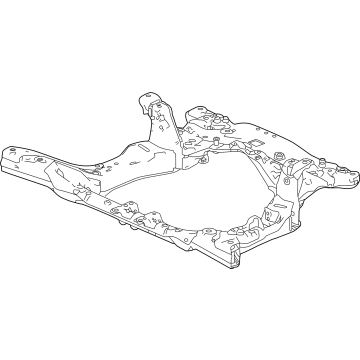 Acura 50210-TYB-A02 SUB-FRAME, FR