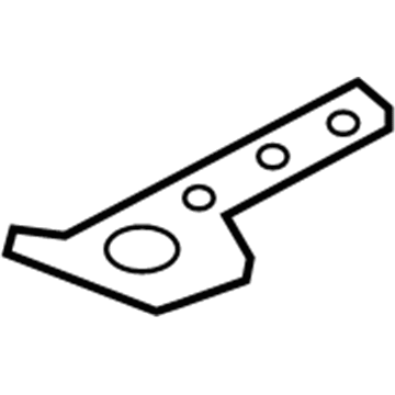 GM 13393635 Lock Pillar Reinforcement Baffle