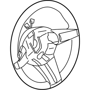 BMW 32-30-6-784-840 Steering Wheel Leather