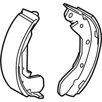 GM 42784756 SHOE KIT, RR BRK