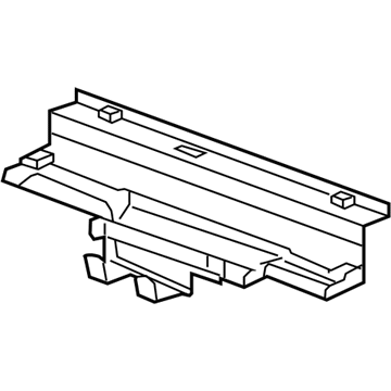 GM 23164440 Upper Baffle