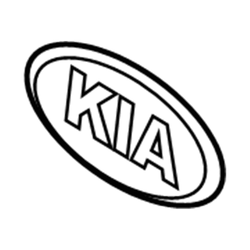 Kia 863531D000 Kia Sub-Logo Assembly