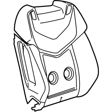 GM 92293176 Seat Back Pad