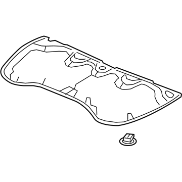 Acura 74141-TX4-A00 Insulator, Hood