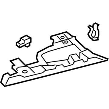 Lexus 55606-50H10 Cover Sub-Assembly Inst