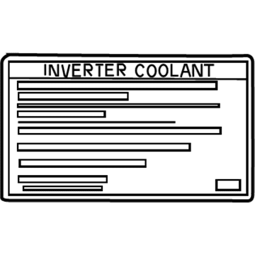 Toyota G92A1-0E010 Info Label