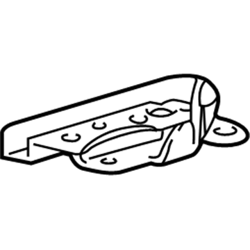 Hyundai 79110-39000 Hinge Assembly-Hood, LH
