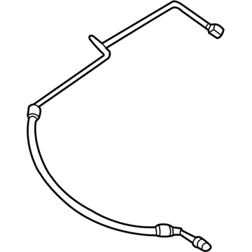 BMW 37-13-6-765-595 Pressure Line, Motor