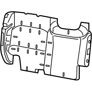 Mopar 7AU73NR3AB Cover-Rear Seat Back