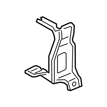 BMW 51-74-7-449-411 SUPPORT VENTILATION FLAPS, L