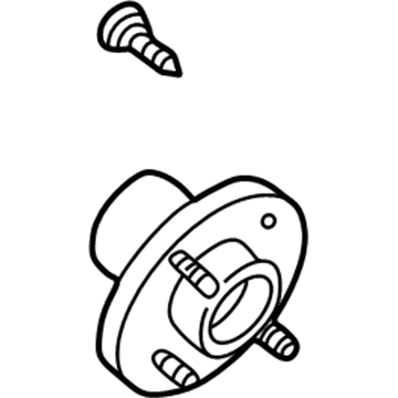 Nissan 40202-2J010 Hub Assembly Road Wheel