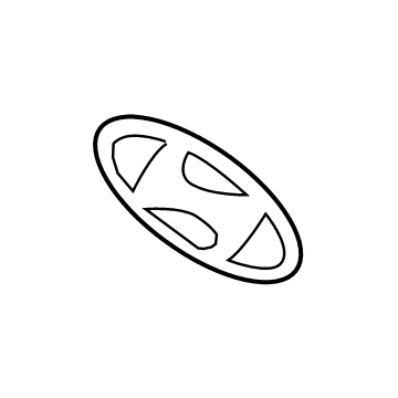 Hyundai 86305-GI100 EMBLEM-HYUNDAI