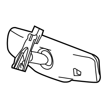 GM 13545940 MIRROR ASM-I/S RR VIEW