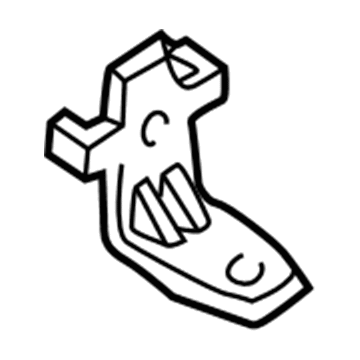 Kia 0K2A16840PA Bracket-Pull Handle