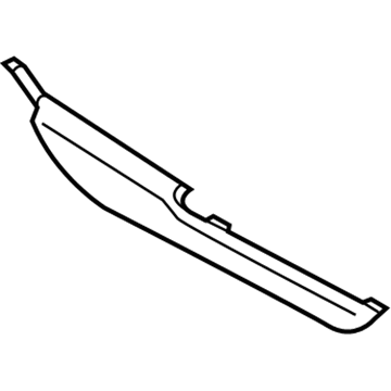 BMW 51-16-8-066-681 Trim, Side, Fineline/Metal, Left