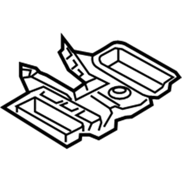 BMW 51-16-9-302-628 Adapter Plate, Air Duct