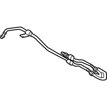 Lexus 44410-06080 Lower Pressure Tube Assembly