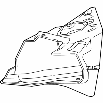 GM 84146680 Front Duct