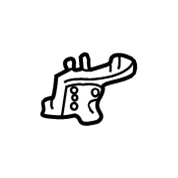 Toyota 53942-0C020 Mount Bracket