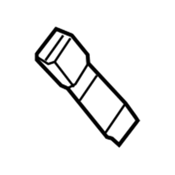 Hyundai 89840-2H500-4W Buckle Assembly-Rear Seat Belt, RH