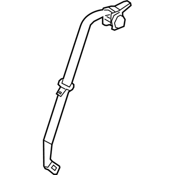 Hyundai 89850-2H500-4W Rear Center Seat Belt Assembly