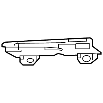GM 84624965 SUPPORT-FRT BPR FASCIA HDLP OPG FLG