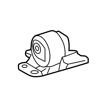Lexus 12372-25070 INSULATOR, ENGINE MO