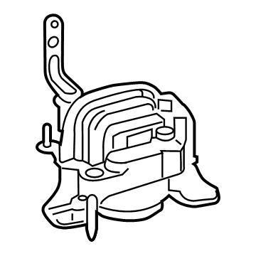 Lexus 12305-25060 INSULATOR SUB-ASSY