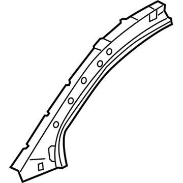 GM 22963193 Inner Windshield Pillar