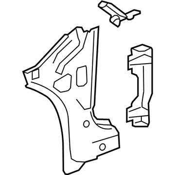 GM 22808329 Inner Hinge Pillar