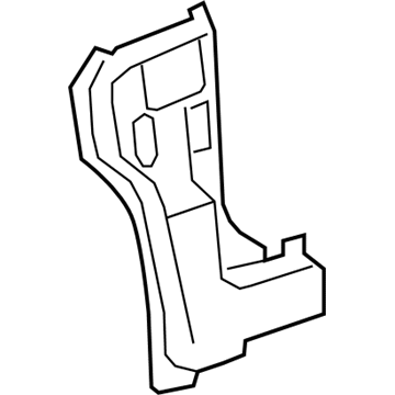 GM 22962691 Hinge Pillar Reinforcement