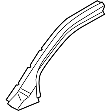 GM 25950730 Weatherstrip Pillar Reinforcement