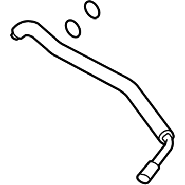 Infiniti 92450-3WW0A Pipe-Front Cooler, Low