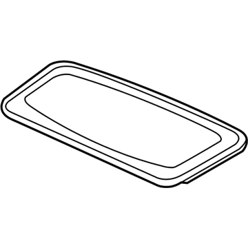 Honda 70200-TK8-A02 Glass Assembly, Roof